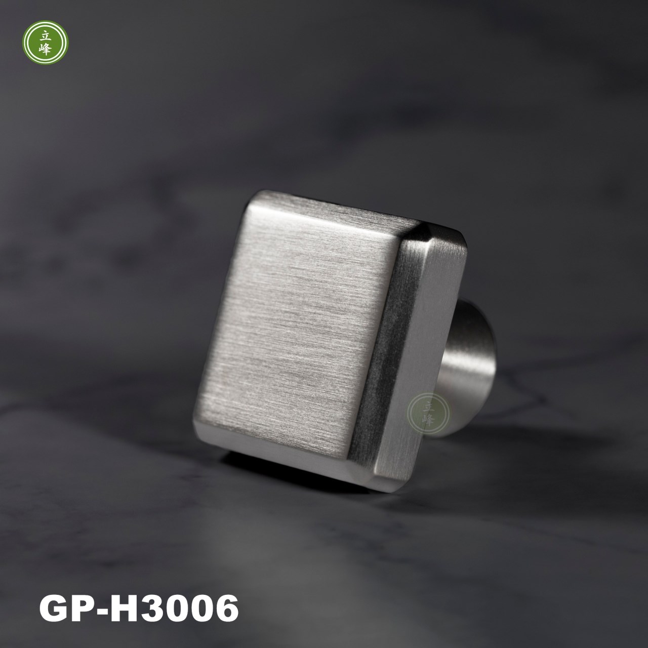 GP-H3006 八角斜邊把手【霧銀色 銅材質】
