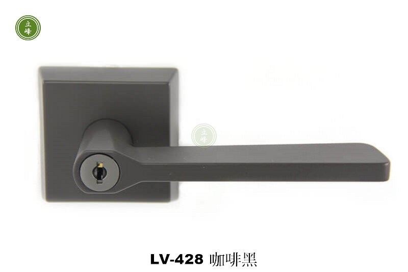 CY-LV428咖啡黑 房間 水平鎖 