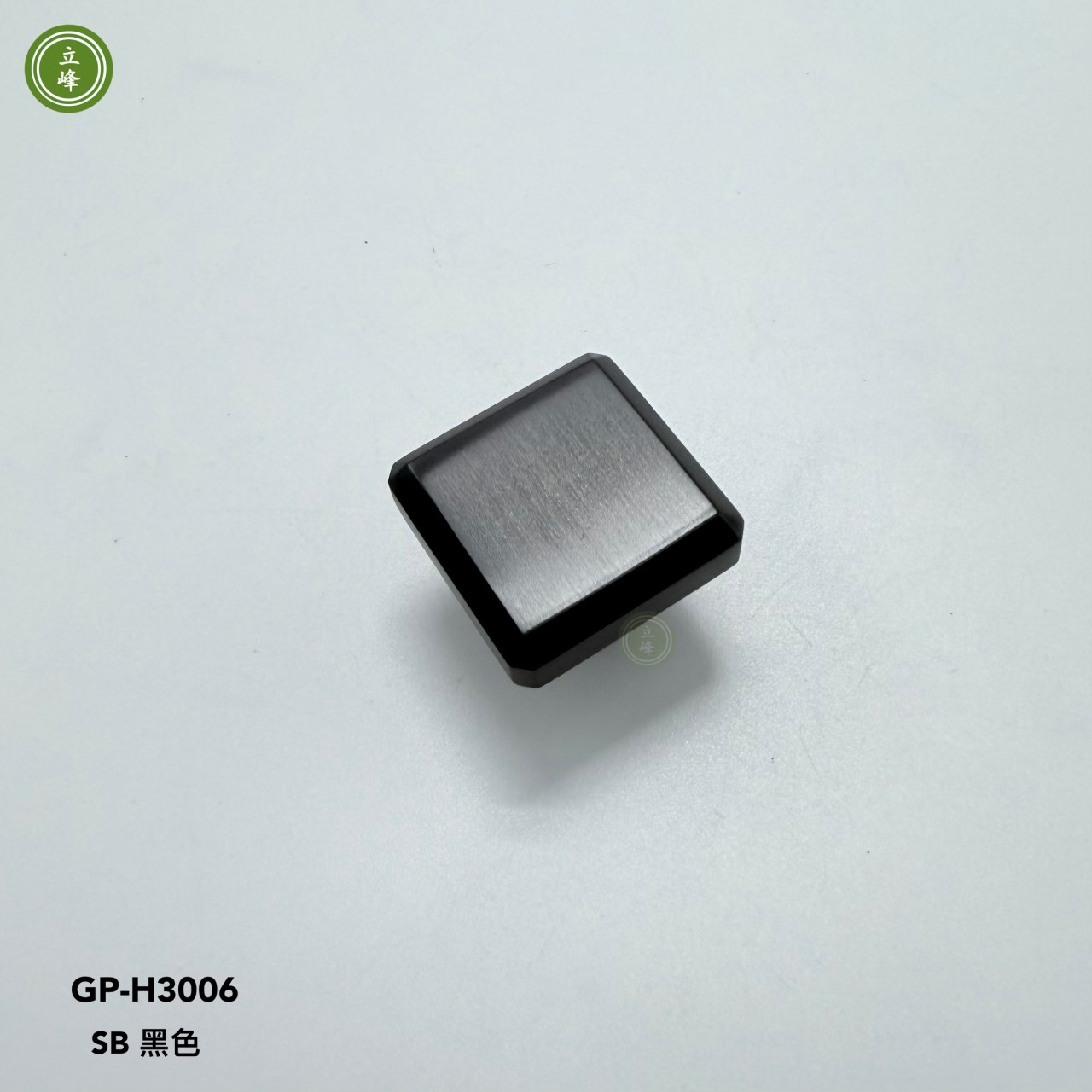 GP-H3006 八角斜邊把手【黑色 銅材質】