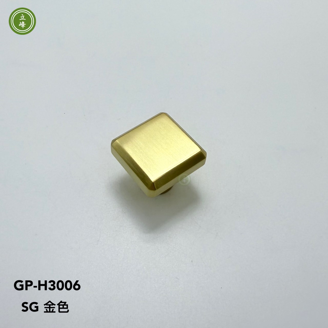 GP-H3006 八角斜邊把手【金色 銅材質】 