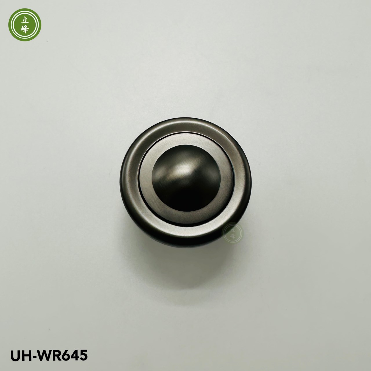 UH-WR645【鐵灰-水波紋】正面鎖把手