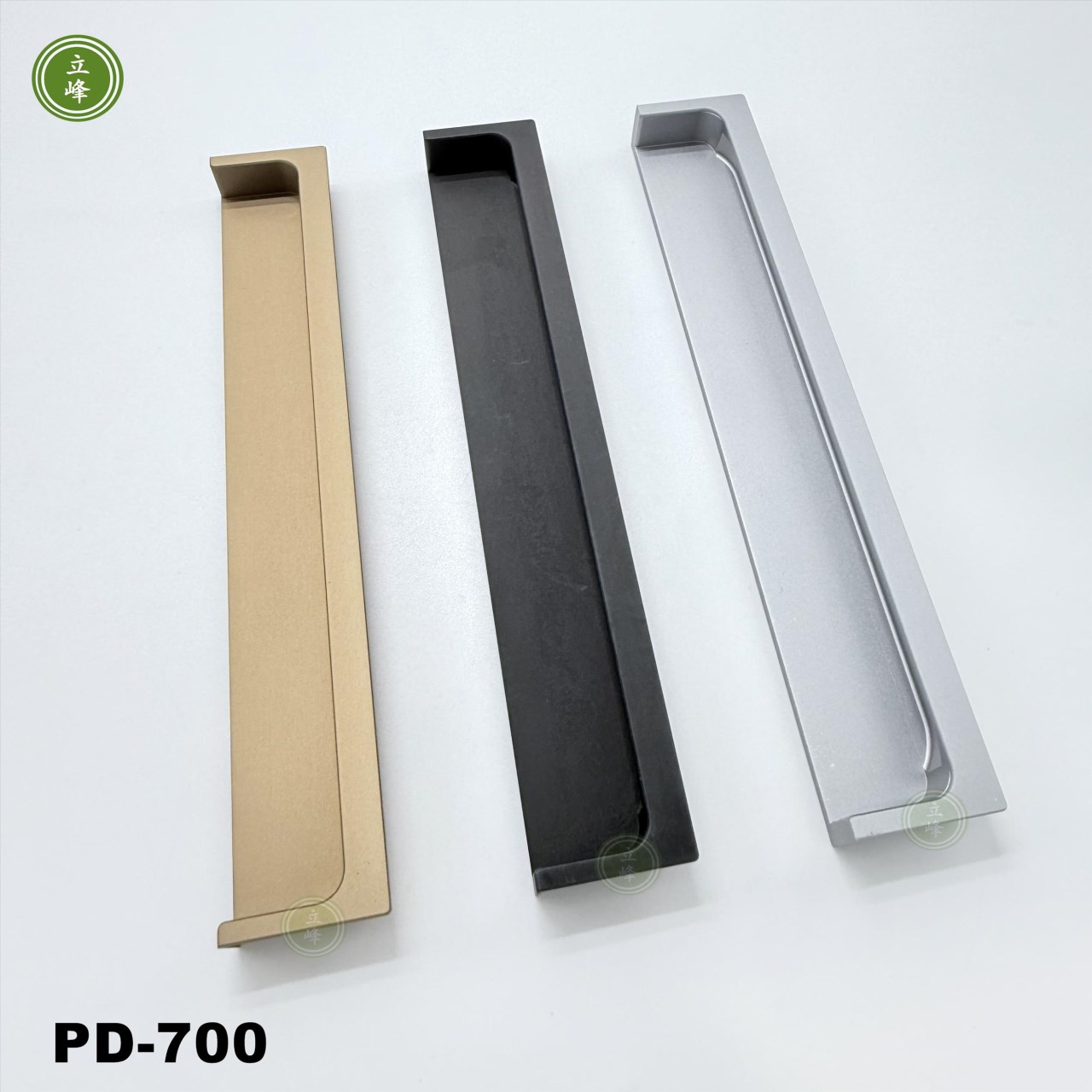 PD-700 黑色 半崁戶引手