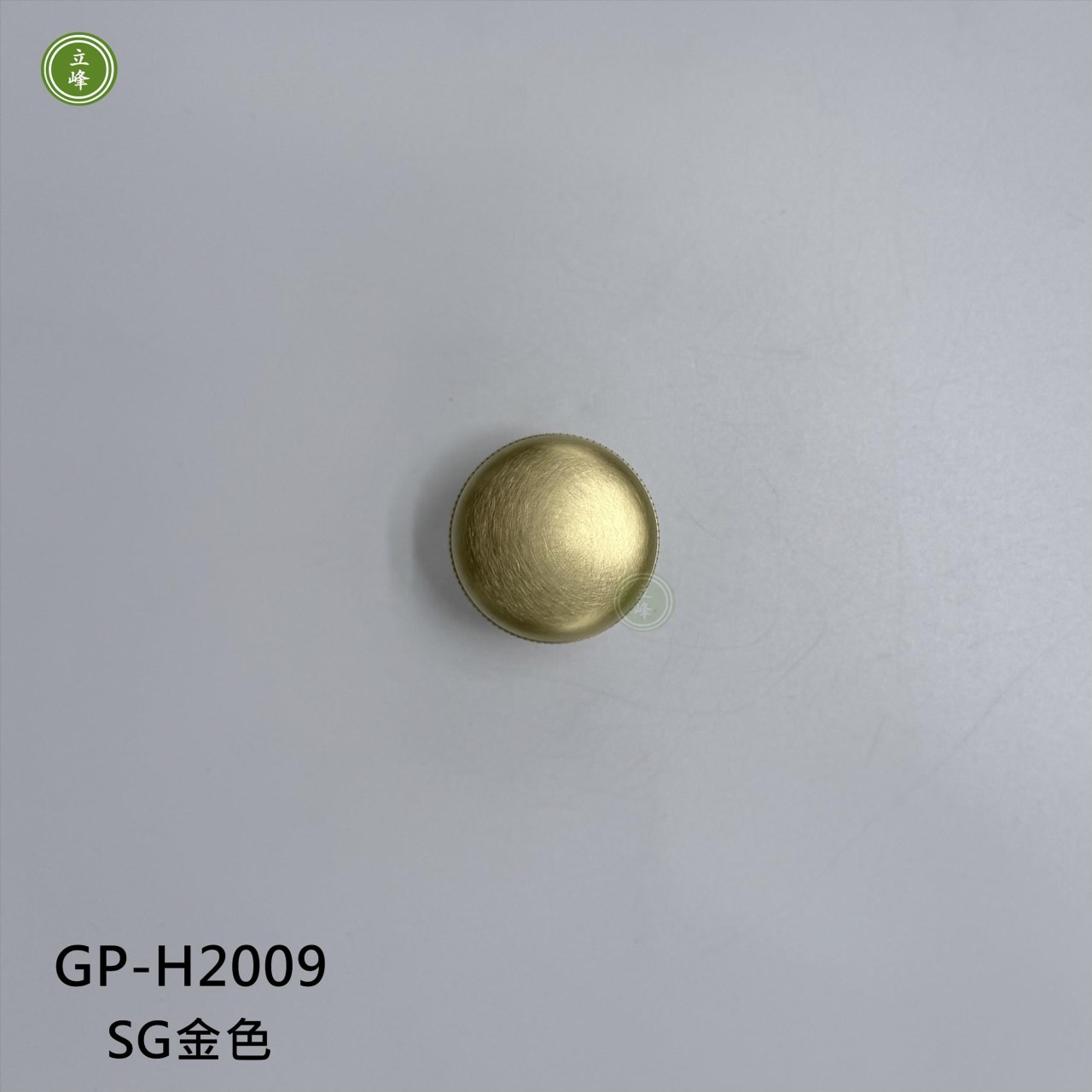 GP-H2009〈SG金色〉馬卡龍圓把手【銅材質】 
