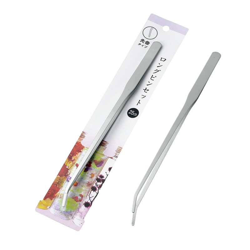 ECHO  2259-099 長鑷子-前曲型   4991203182944