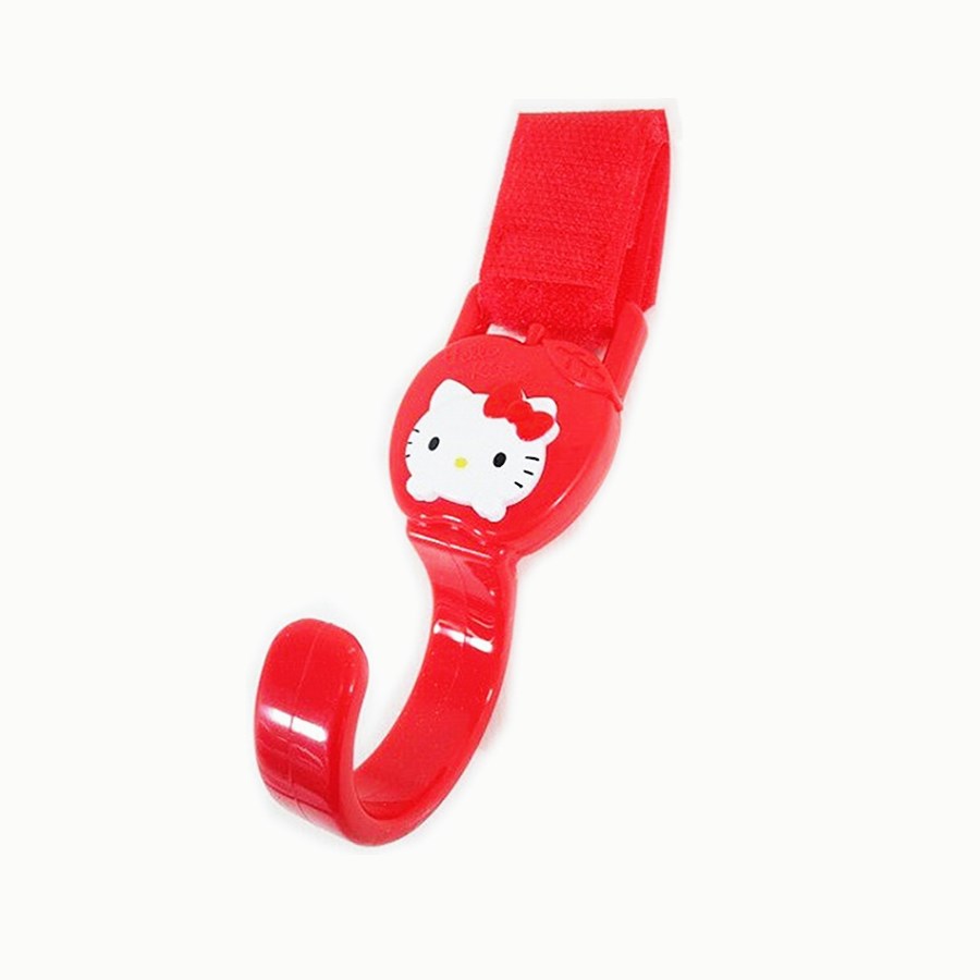 三麗鷗系列   Hello Kitty 凱蒂貓    26169 KT 魔鬼氈式掛勾-R  4573135576284