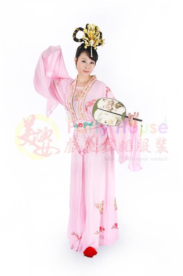 水袖小姐服/粉色