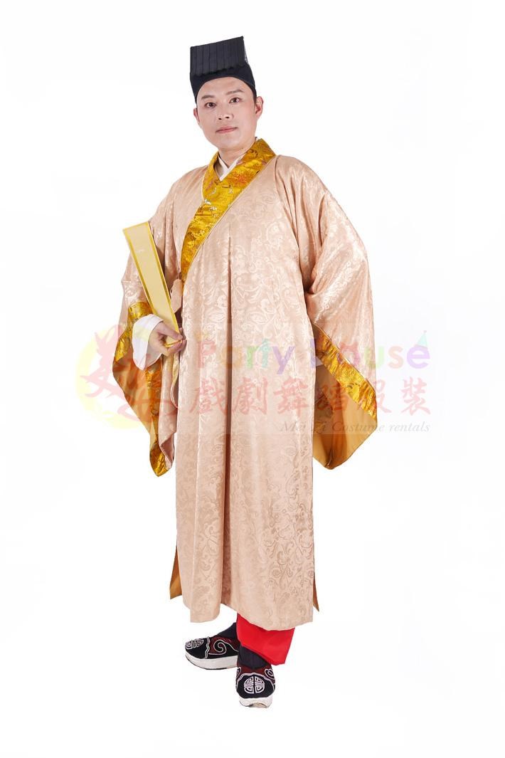 道士服/米色金邊