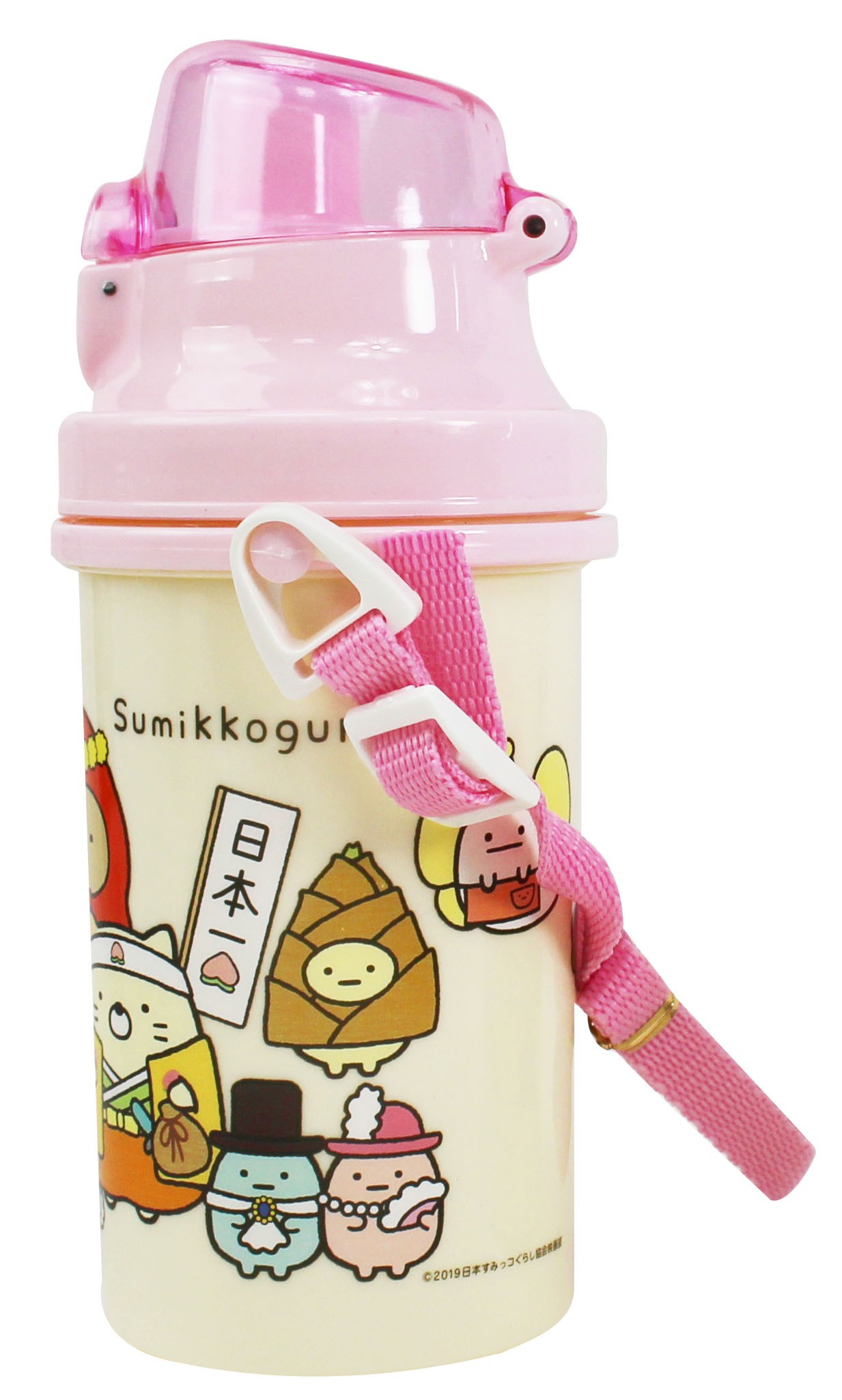 台灣製 敦景  Sumikko Gurashi   角落生物-小夥伴  SM54771直飲水壺 500ml 
