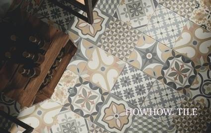 西班牙進口 貝卡特花磚（23.5*23.5cm）HK188