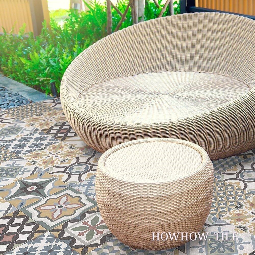 西班牙進口 貝卡特花磚（23.5*23.5cm）HK188