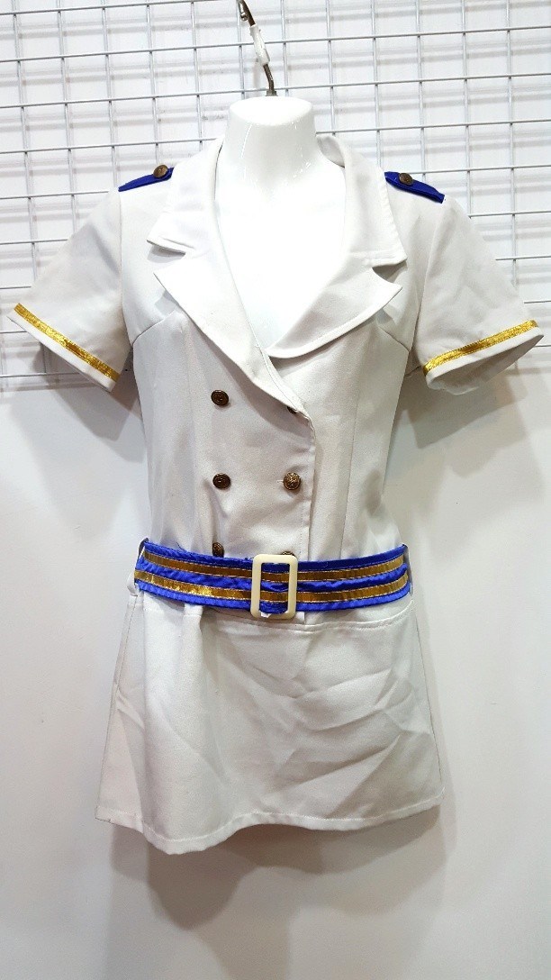 白色海軍連身裙