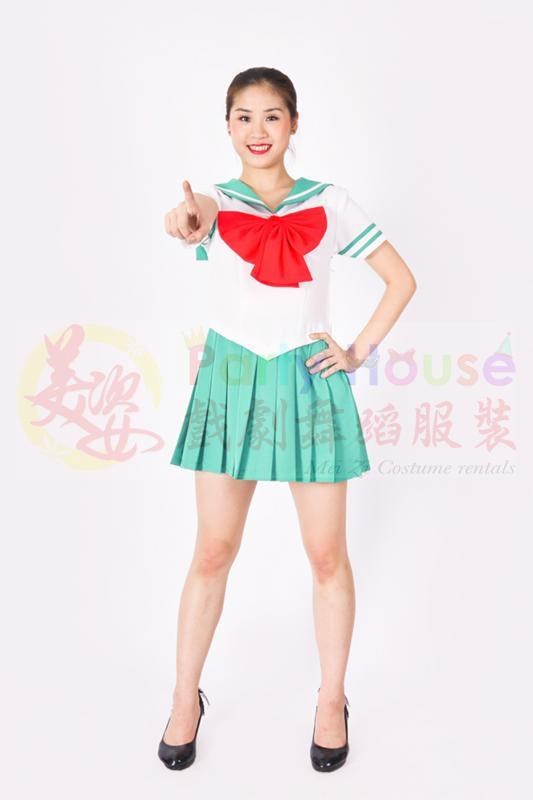 美少女/綠色