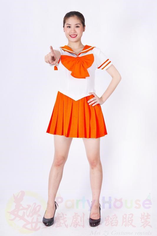美少女/橘色