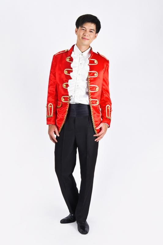 男宮廷服/大紅公爵