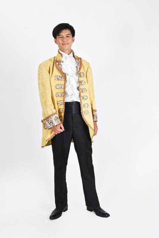 男宮廷服/鵝黃公爵