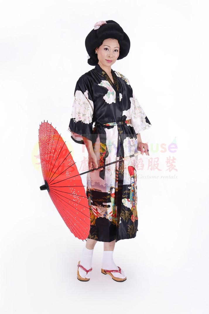 浴衣/黑色美人圖