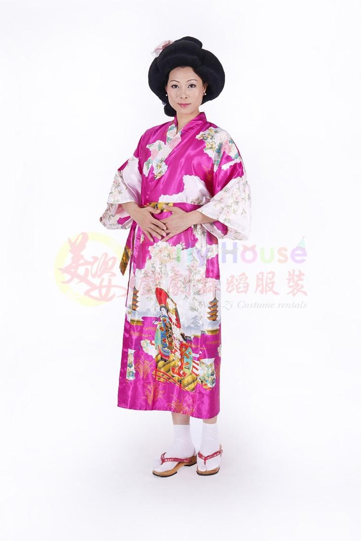 浴衣/桃色美人圖