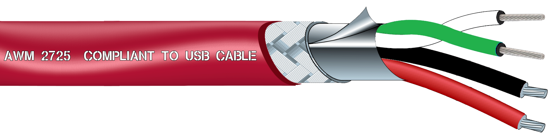 6.9 UL2725  USB Cable 低電壓電腦線