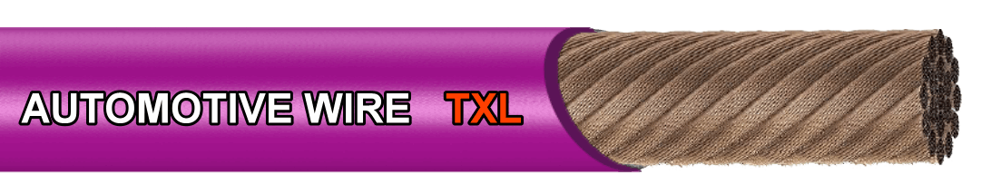 16.7 MAP® TXL 美規薄肉XLPE汽車花線 SAE Special Type ( Crosslinked PE)