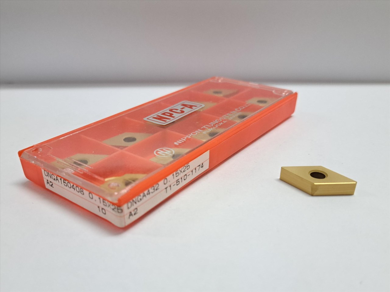 DNGA150408 A2 Tin 鍍鈦陶瓷刀片