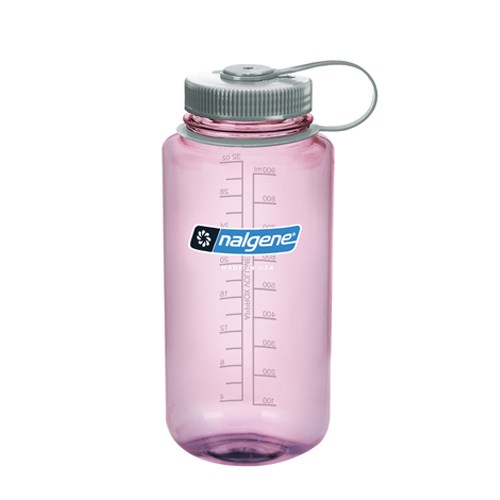 Nalgene 美國專業寬嘴水壼 2178-2054 太空粉 容量1000cc 登山.運動.戶外.旅遊.隨身水壺
