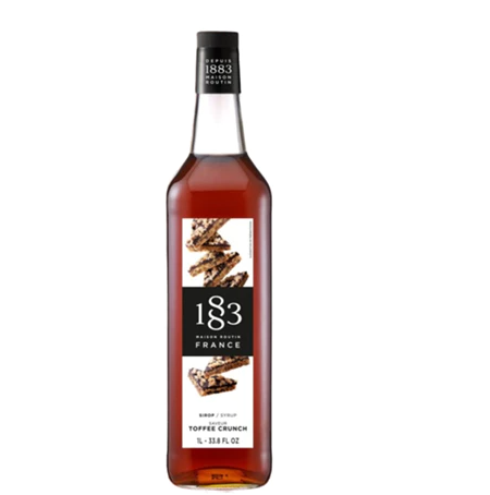 1883法國果露-太妃糖脆片風味糖漿 Toffee Crunch Flavored Syrup