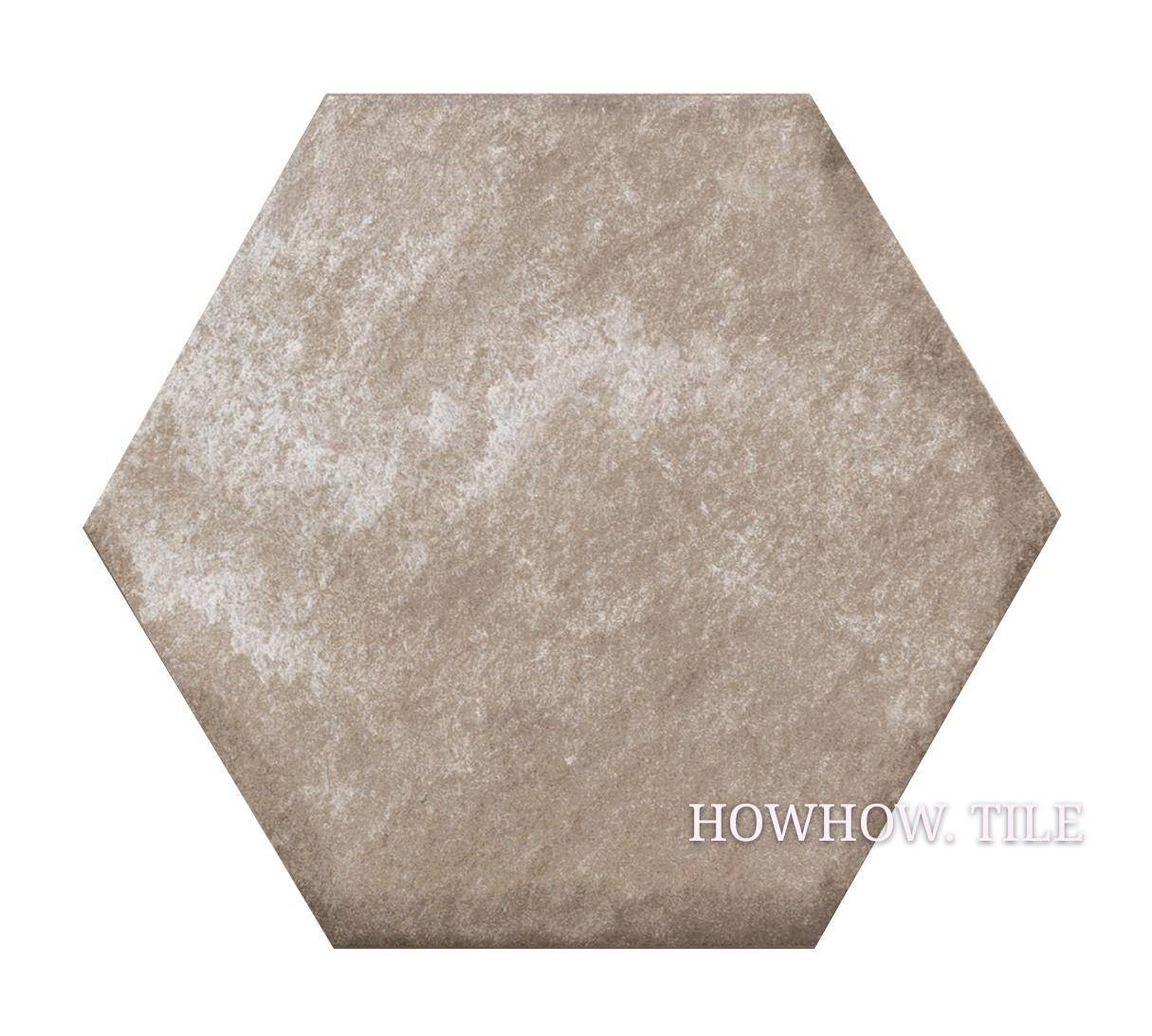 義大利進口 粉彩六角素花磚 (18*21cm)YSF178.202