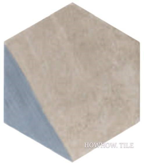 義大利進口 粉彩六角素花磚 (18*21cm)YSF178.202