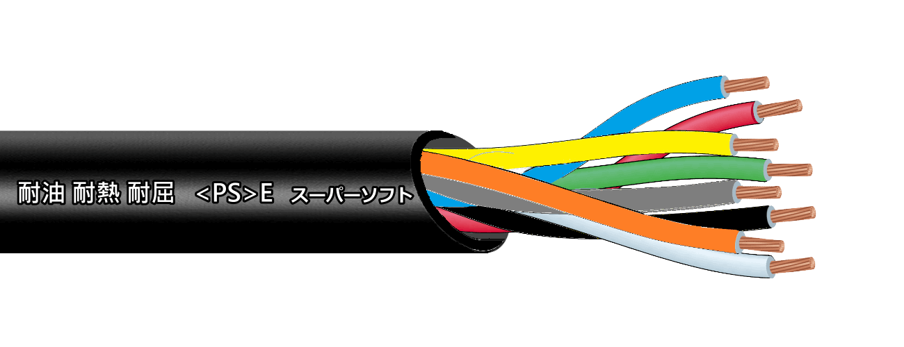9.0 MAP® PSE VCT 耐油/耐熱/耐屈超軟線