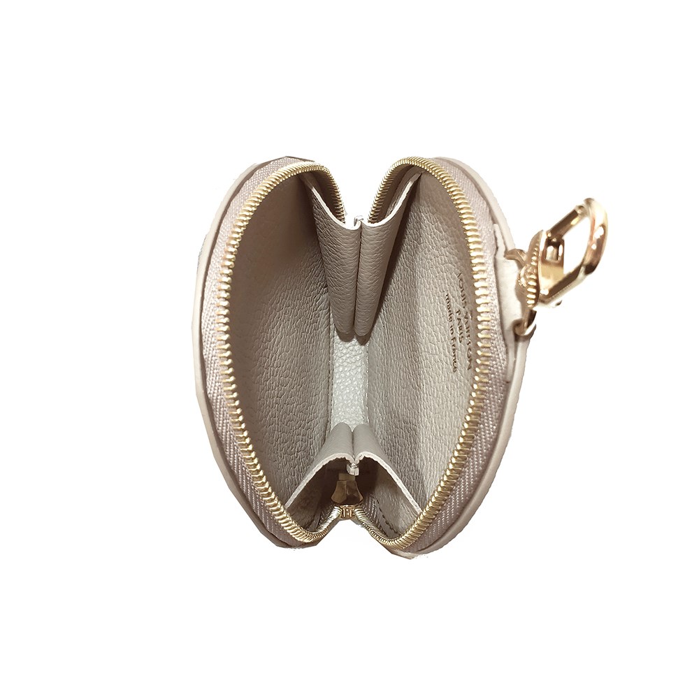【Louis Vuitton 路易威登】M46031 PAPILLON BB 雙色皮革壓花LOGO手提斜背包(斑鳩灰x奶油色)