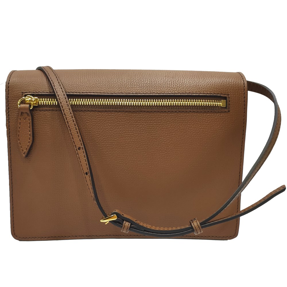 【BURBERRY 巴寶莉】39808261 經典HOUSE系列格紋棉麻拼色肩背/斜背包(棕色)