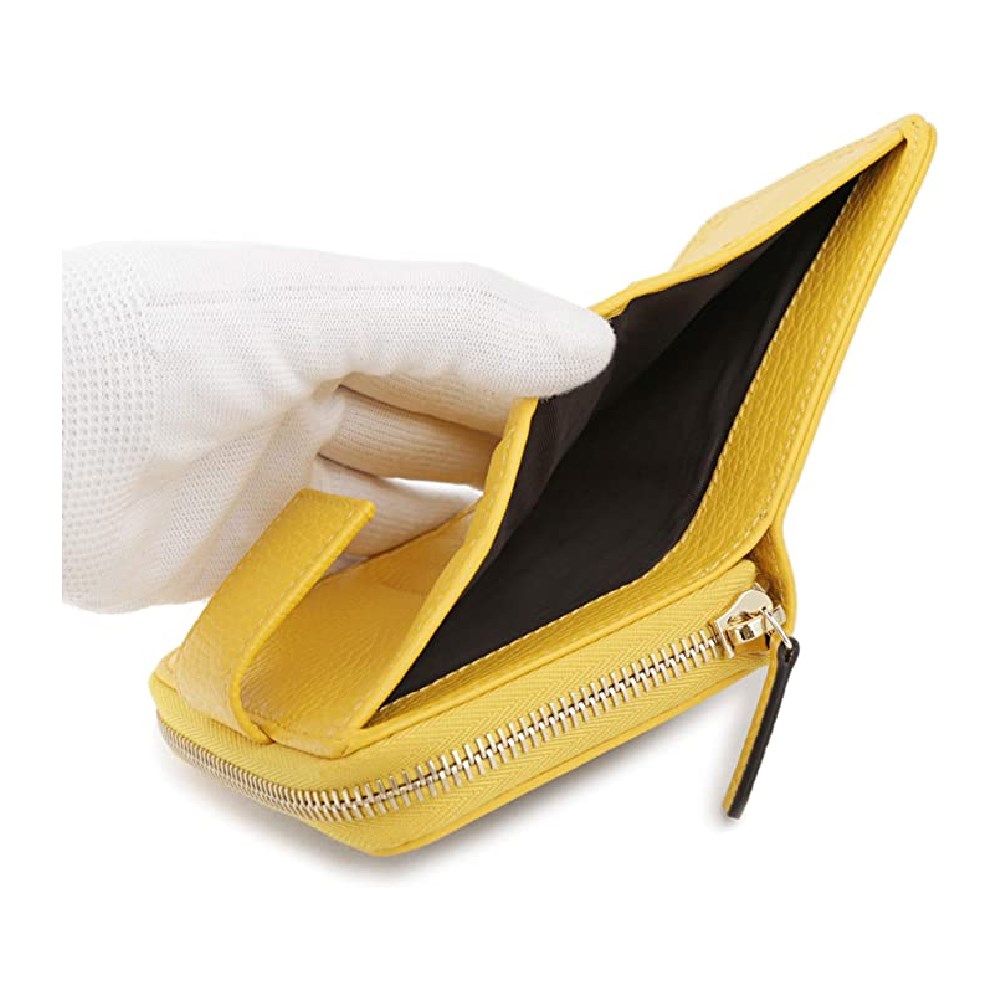 【GUCCI 古馳】346056 經典雙G緹花皮飾邊扣式短夾  - 