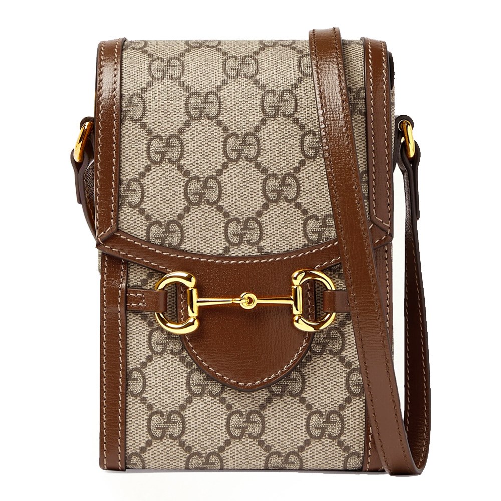 【GUCCI 古馳】625615 經典Horsebit mini 迷你馬銜扣肩背斜背1955手機包