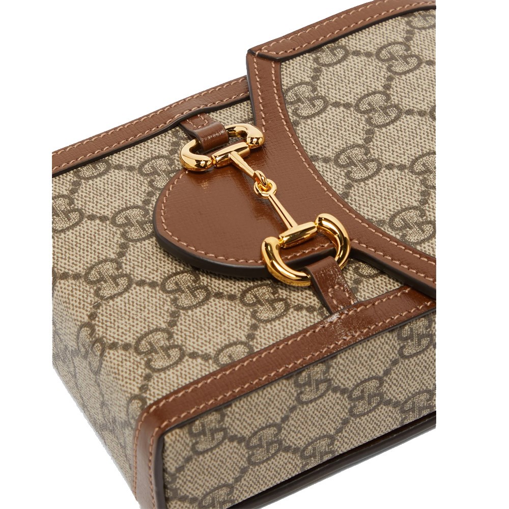【GUCCI 古馳】625615 經典Horsebit mini 迷你馬銜扣肩背斜背1955手機包