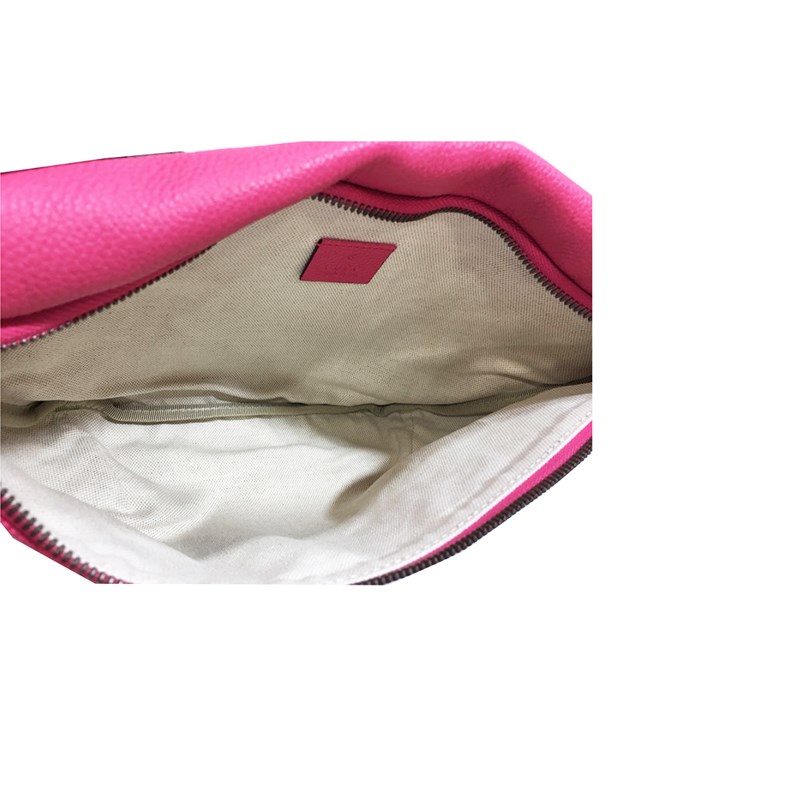 【GUCCI 古馳】530412 復古綠紅綠織帶牛皮腰包/斜背包(80CM) 