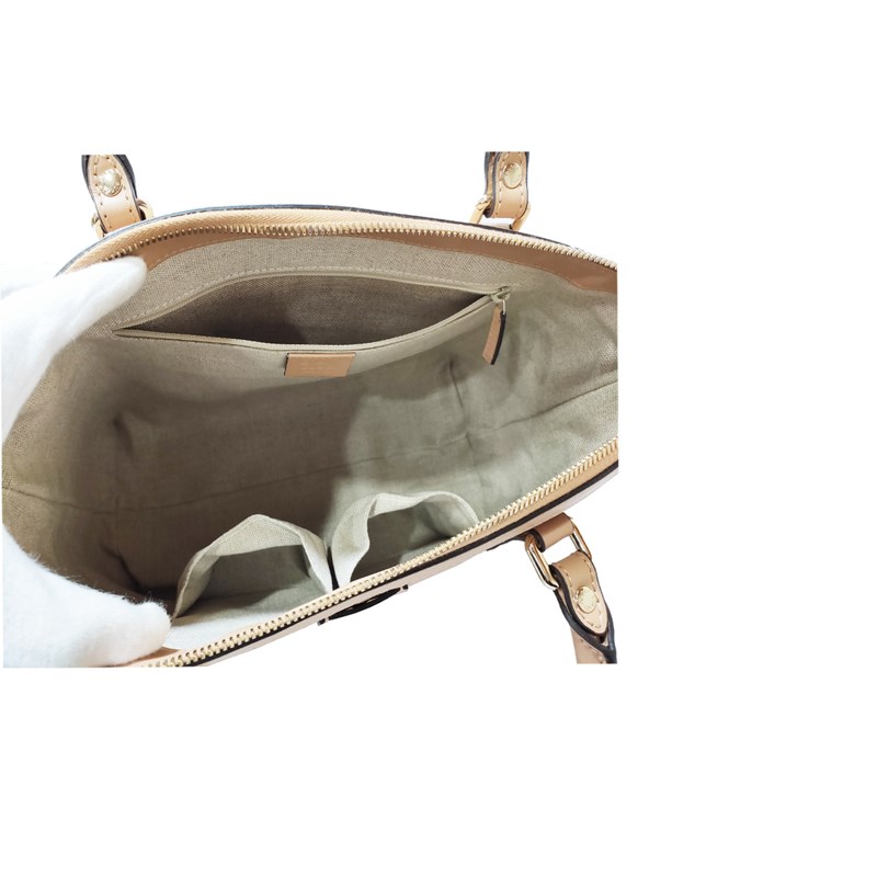 【GUCCI 古馳】449656 經典Guccissima壓紋皮革手提斜背兩用托特包(膚色)