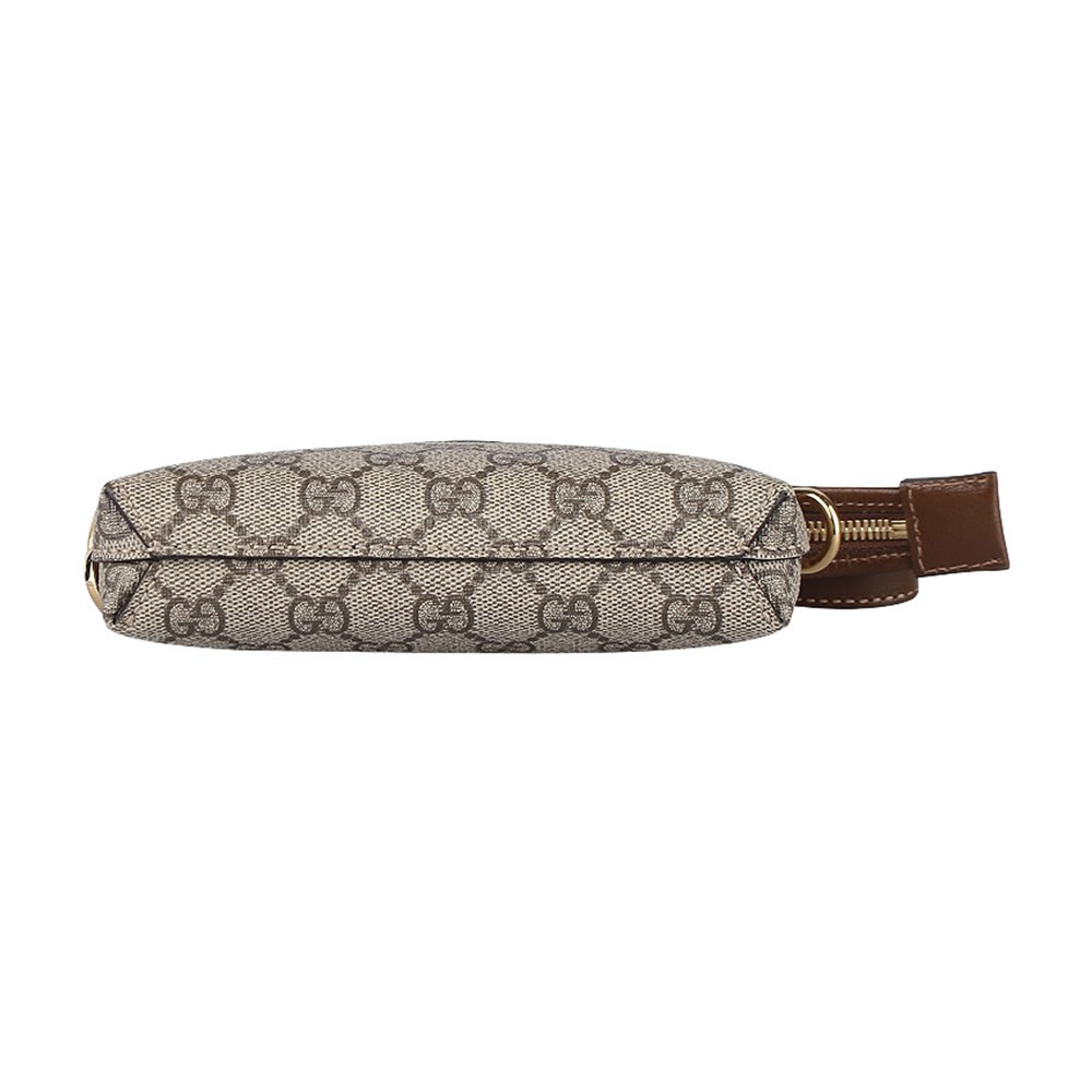 【GUCCI 古馳】 723306 經典INTERLOCKING G系列帆布迷你手拿包/斜背包