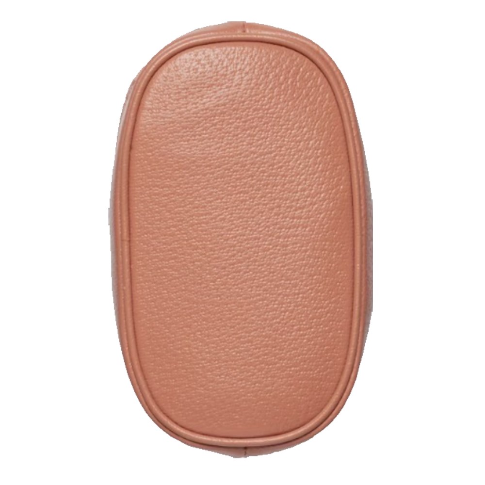 【GUCCI 古馳】550620 經典Ophidia系列迷你GG金扣LOGO肩背斜背水桶包(粉色)