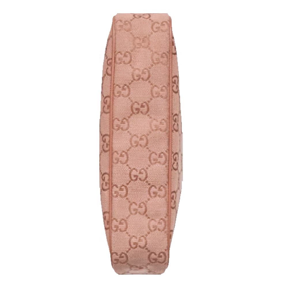 【GUCCI 古馳】735145 新款Ophidia經典GG Supreme帆布輕巧手提/肩背腋下包 (粉色)