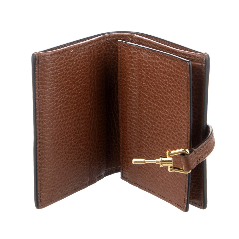 【GUCCI 】 645536 經典Jackie 1961系列對開零錢袋短夾(藍色)