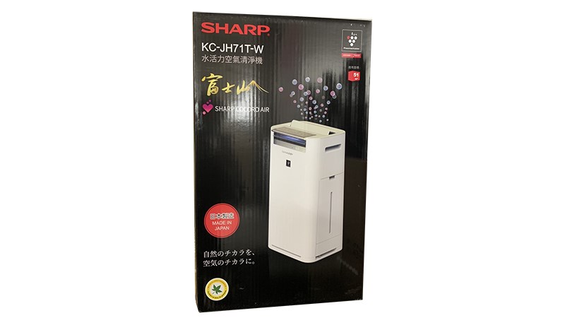 SHARP 夏普空氣清淨機KC-JH71T-W