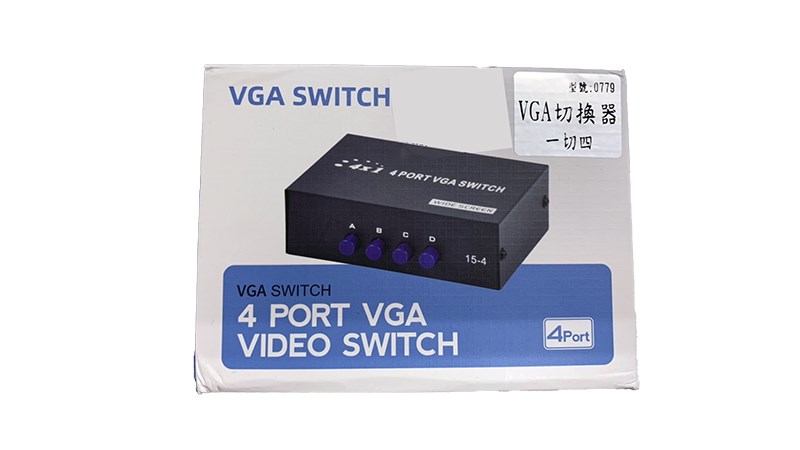 一切四VGA切換器 15P