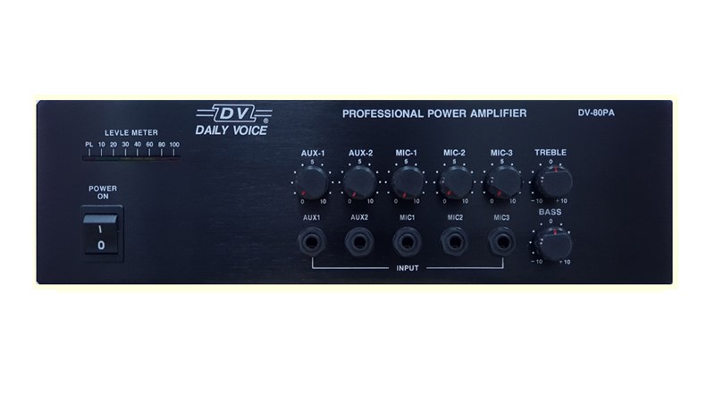 日聲牌 80W綜合擴大機 DV-80PA