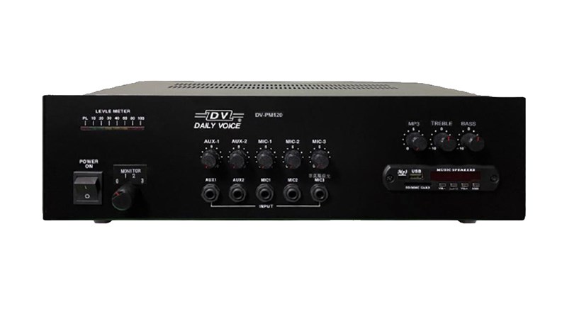 日聲牌 120W綜合擴大機 DV-PM120 USB  MP3功能 