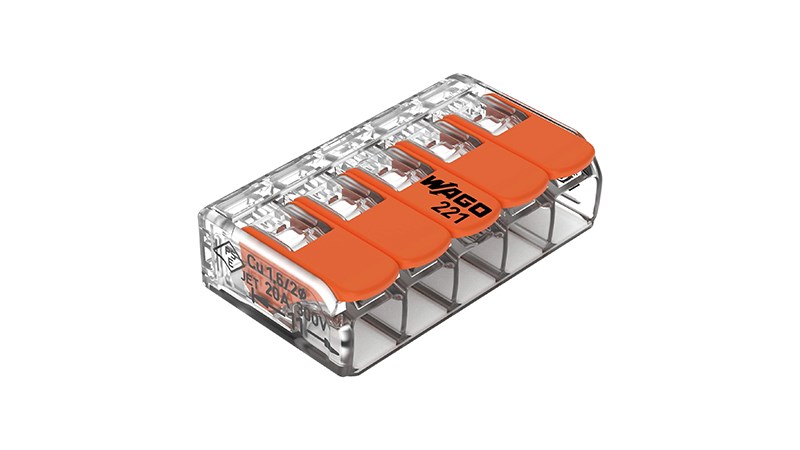 WAGO COMPACT 導線連接器 221-415