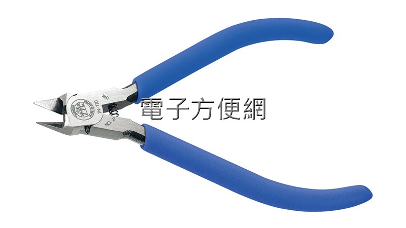 TsunoDA 角田 TN-120 窄小間隙作業  斜口鉗(薄刃)