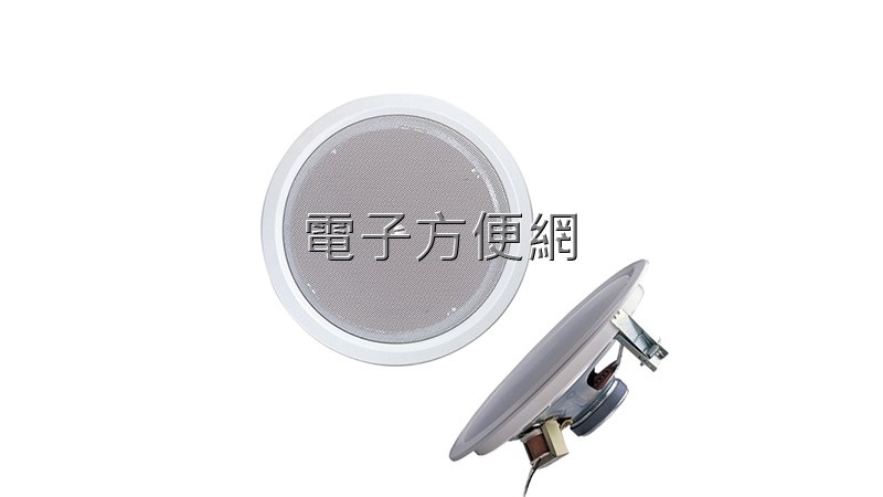 POKKA 吸頂喇叭8吋圓框+鐵網 PK-807ST