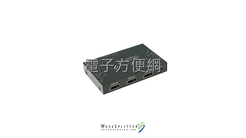 HDMI2.0 4K@60Hz 一進二出影像分配器 WST-PSP002