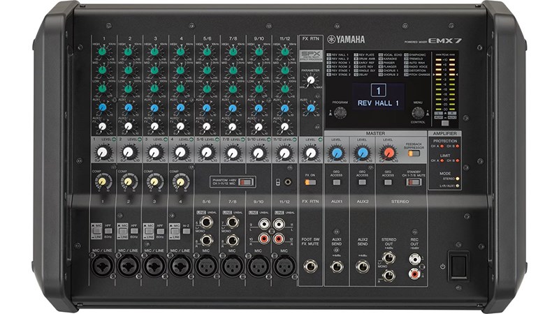 YAMAHA 山葉 EMX7 功率混音機 Powered Mixer 公司貨