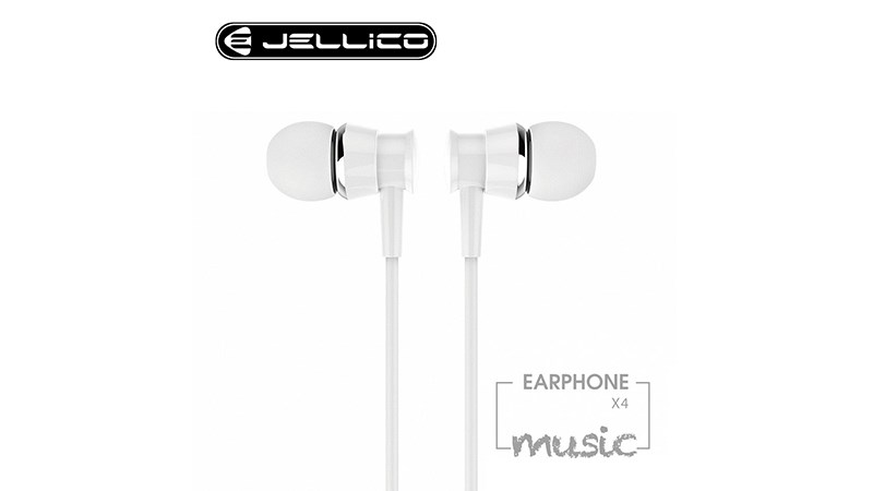 JELLICO 3.5mm線控入耳式耳機 JEE-X4(顏色隨機)